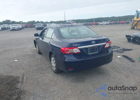 2011 Toyota Corolla Le from USA, damaged, VIN 2T1BU4EE4BC729040